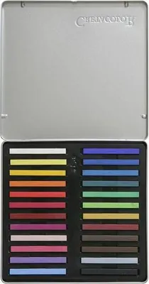 Produktbild von Brevillier's CRETACOLOR Pastellcarré Pastellkreide farbsortiert 24 St.