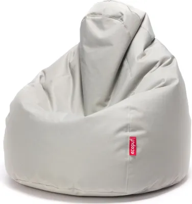 Produktbild von Ecopuf Fuzzy, Sitzsack, Sessel Kinder Erwachsene, Pouf, Bean Bag Gaming, 80x110, Perle Nc13