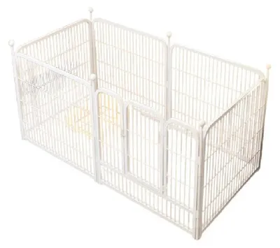 Zdjęcie produktu dla Kojec Zagroda Ogrodzenie Dla Zwierząt 80X142X70Cm Biały