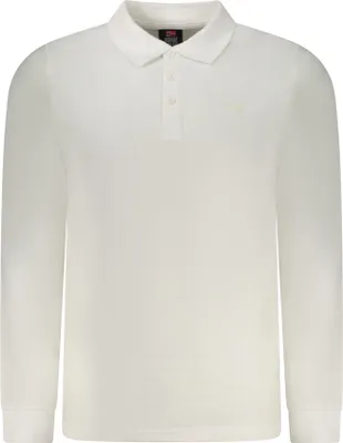 Image de Norvège, 1963. Polo pour hommes en coton, couleur blanche