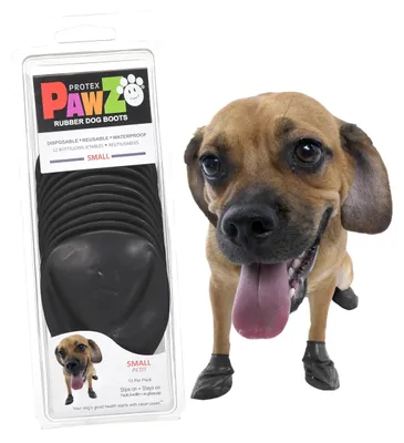 Immagine prodotto di Stivali Pawz cane 12 pezzi nero taglia S