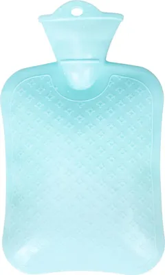 Produktbild von Wärmflasche Ohne Bezug 1L Wärmeflasche Sichere und Haltbare Bettflasche PVC Wärmflasche Waschbare Hot Water Bottle Beste Geschenk für Frauen, Männer und Kinder