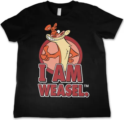 Immagine prodotto di Maglietta I Am Weasel per bambini - 10 anni-L - Nero