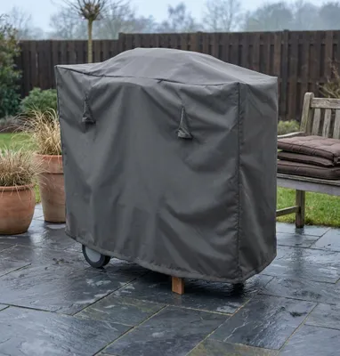 Immagine prodotto di Milani Home - telo di copertura barbecue per esterno giardino cm 102x46x92 h - Antracite