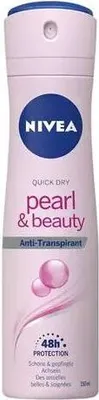 Produktbild von Nivea Deo Spray Pearl Beauty 48h Schutz, sanfter Rosenduft 150ml 3er Pack