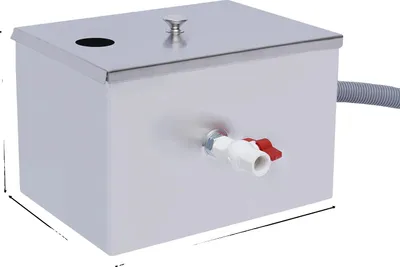 Immagine prodotto di Separatore di grassi, acciaio inox, alta efficienza, argento