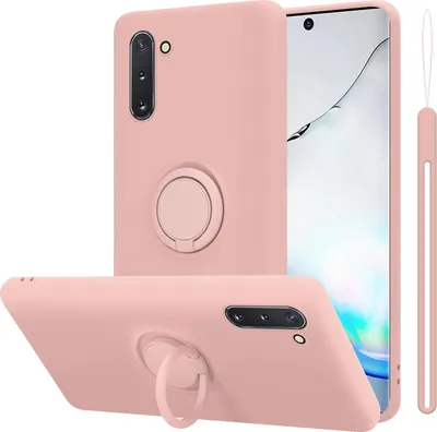 Produktbild von Cadorabo Hülle für Samsung Galaxy NOTE 10 Schutz Hülle in Rosa Handyhülle TPU Etui Case Cover