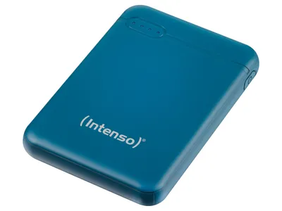 Image de Intenso Powerbank XS5000 - Banque d'alimentation - 5000 mAh - 2.1 A - 2 ports de sortie (USB, USB-C) - sur câble : USB-C