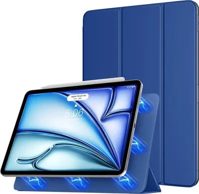 Immagine prodotto di TiMOVO iPad Air 11 pollici Custodia 2024 Trifold Stand Blu Navy