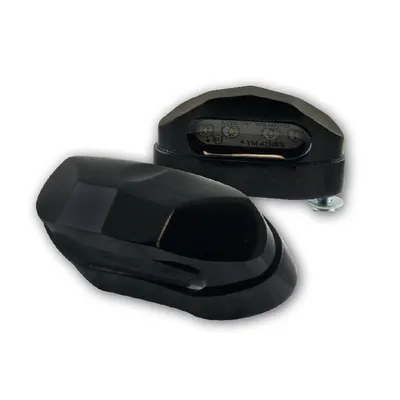 Productafbeelding van LED-kentekenverlichting, compact model, zwart