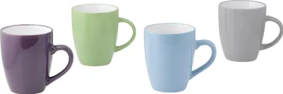 Zdjęcie produktu dla Kaffeebecher 4fach farbig sortiert 12 Stück Verkaufseinheit 701812 4009977940827