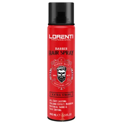 Produktbild von LORENTI – TOKYO & SEOUL Barber Hair Spray XXTRA STRONG 400 ml