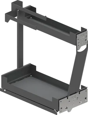 Image de PEKA Coulisse d'élément bas Pinello Towel 300 droite Anthracite