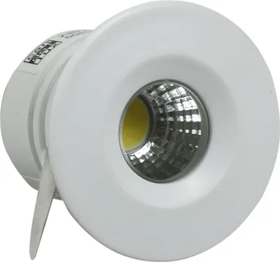 Obrázok produktu pre Okrúhle stropné LED svietidlo do kúpeľne DERYL 11 - 1x3W, 6500K (studená biela), 4,6 cm, biele