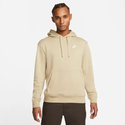 Zdjęcie produktu dla Nike Sportswear Club Fleece Pullover Hoodie LIMESTONE/LIMESTONE/WHITE XL