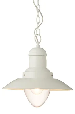 Zdjęcie produktu dla Lampa wisząca POLPERRO kremowa 1xE27x20W metal wym:151,5x33x33cm IP20 Endon