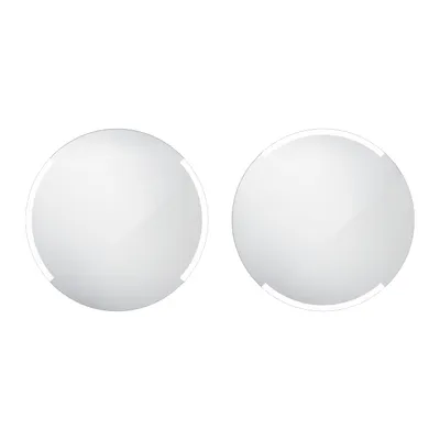 Image de Miroir de salle de bain LED rond avec éclairage Nimco Ø 60 cm ZP 16000R