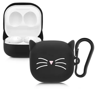 Produktbild von kwmobile Design Schutzhülle für Samsung Galaxy Buds 2 Pro / Buds 2 / Buds Live Hülle - TPU Silikon Case für Kopfhörer Ladecase - stoßfestes Cover mit