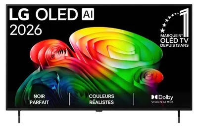 Image de LG OLED AI OLED48B6ELC, 121,9 cm (48 pouces), 3840 x 2160 px, OLED, Smart TV, Wi-Fi, marron
