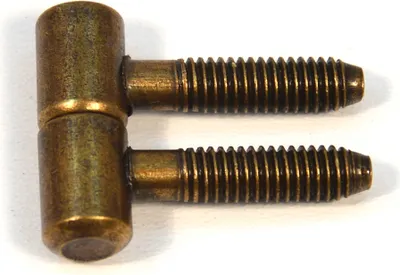 Produktbild von 2 Stück IHC Scharnier Einbohrband Aufschraubband Tür-Scharnier Türband Spezielle Bronze Höhe: 26mm