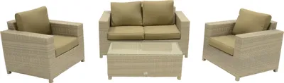 Produktbild von Loungeset Bari off white Geflecht