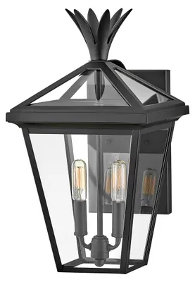 Produktbild von Elstead Palma Außenwandleuchte E14 2-fach Schwarz IP44