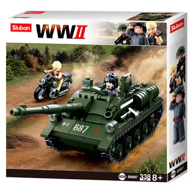 Produktbild von Sluban World War 2 Tank Destroyer Panzer M38-B0687