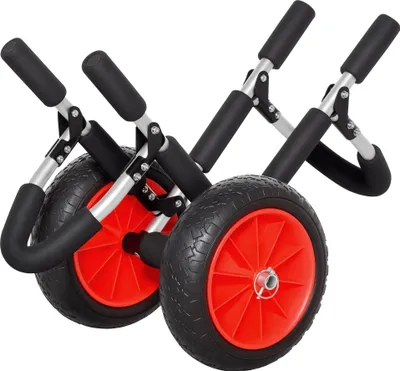 Produktbild von HOMCOM Surfwagen Surfboard Transportwagen klappbar Kunstleder-Reifen Alu