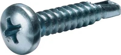 Produktbild von Cimco 190433, Schraube, Galvanisiertes Metall, Blech, Automotiv, Allgemeiner Nutzen, Vollgewinde, Kuppelkopf