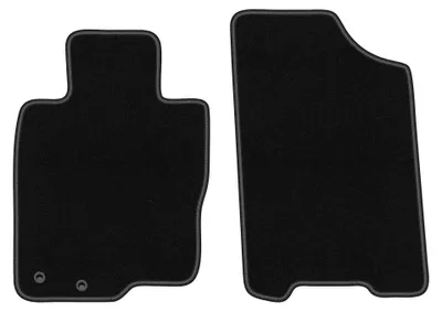Zdjęcie produktu dla Dywaniki welurowe BASIC czarne przednie Nissan Navara IV 2014-
