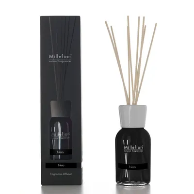 Image de Millefiori Milano Diffuseur de parfum noir 500 ml