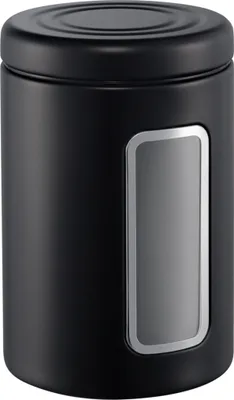 Produktbild von WESCO 321206-62 Vorratsdose CLASSIC LINE in SCHWARZ Retro Design / Vorratbehälter / Gebäckdose