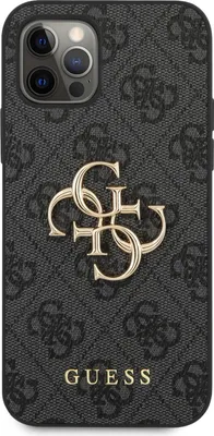 Image de Guess Guhcp12L4Gmggr Iphone 12 Pro Max6,7 Szary/Grey Hardcase 4G Big Metal Logo