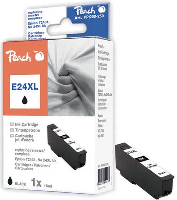 Produktbild von Tinte schwarz PI200-250 (kompatibel zu Epson 24XL (T2431))