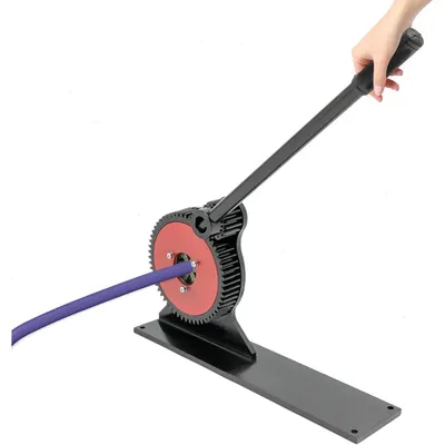 Produktbild von Manuelle Schlauchpresse - Hydraulikschlauch Crimpmaschine - 6 Pressbacken - Pressbereich 6–32 mm - Werkstatt Werkzeug