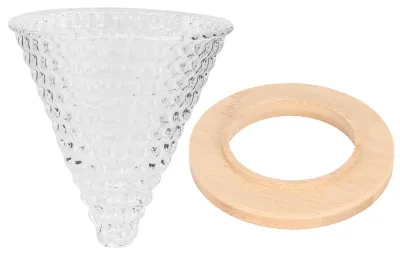 Produktbild von Kaffeefilter aus Glas – Wiederverwendbarer Filtertrichter