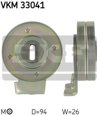 Produktbild von SKF VKM 33041 Spannrolle Keilrippenriemen passend für PEUGEOT BOXER Kasten (230L) BOXER Bus (230P) BOXER Pritsche/Fahrgestell (ZCT) für CITROËN