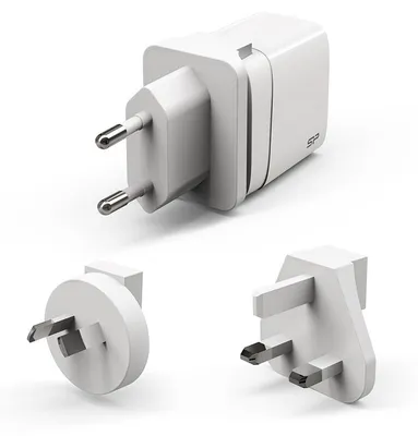 Immagine prodotto di Caricabatterie Silicon Power Boost QM16 Universale Bianco AC Ricarica veloce Indoor