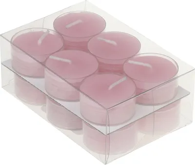 Produktbild von Teelichter in Kunststoffhülle Rosa 18/38mm, 12er-Pack Steinhart Kerzen in RAL-Kerzen Güte Qualität