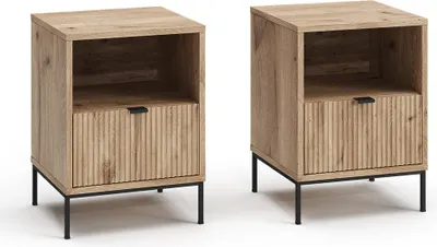 Produktbild von Nachttisch Vicco Eliza Viking Oak 2er Set, Model 56208