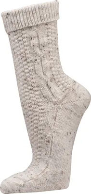 Produktbild von TippTexx 24 2 Paar Trachtensocken Tweed mit Zopfmuster, Größe 43-46