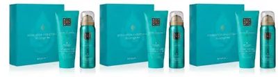 Produktbild von Rituals Karma Mini Foaming Shower Gel Overnight Body Mask 3er Set