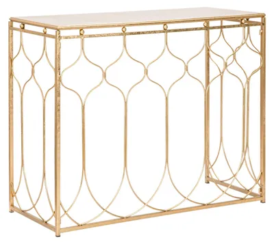 Immagine prodotto di FURNLUX Tavolo consolle Oro Arabo 97cm / Colore principale: Oro / Dimensioni: 97 x 78 x 41 cm