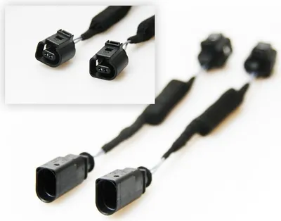 Zdjęcie produktu dla Oryginalny adapter Kufatec oświetlenia tablicy rejestracyjnej LED do VW Golf 4 IV / Seat Exeo