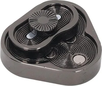 Produktbild von Dreieckiger Rotations-Fidget-Slider – Magnetisches Fidget-Spielzeug aus Metall – Stressabbau bei Angstzuständen – Sensorisches Spielzeug für Autisten – EDC-Spielzeug – Schreibtischspielzeug – Geschenke für Freund und Vater.