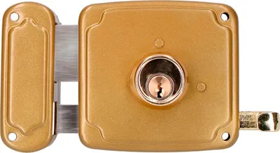 Produktbild von Linkes Schloss 100 mm 3 Schlüssel inklusive
