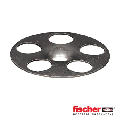 Produktbild von Fischer  Dämmstoffteller HV 36 gelocht, 100 Stück, 004286