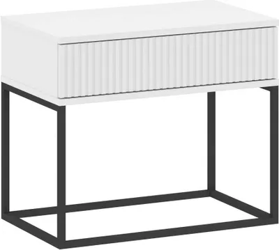 Immagine prodotto di Comodino con cassetto MARETA 2 - bianco
