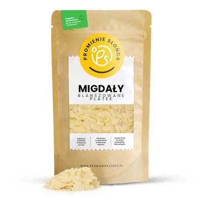 Zdjęcie produktu dla Migdały Płatki 500 g