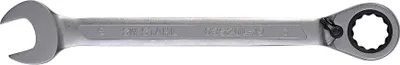 Produktbild von SW-Stahl 03520L-19 Gabelringratschenschlüssel 19 mm mit Umschalthebel für Rechts- und Linkslauf I 72 Zähne I Maulschlüssel mit Ringratsche I Ringratschenmaulschlüssel SW 19